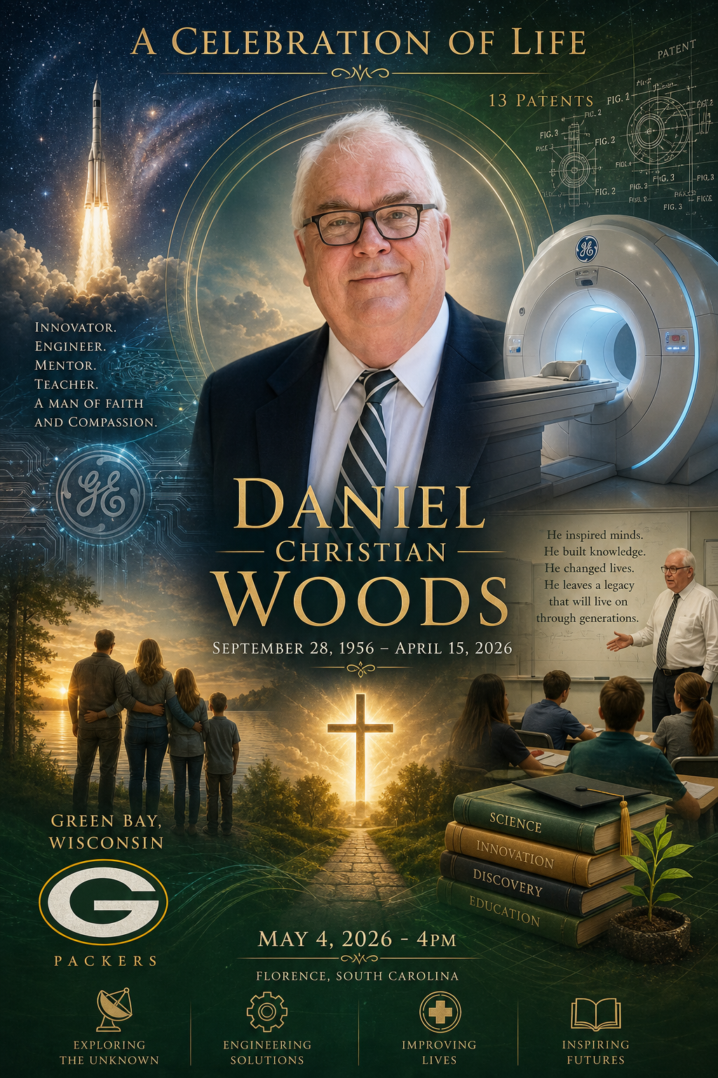 In memory of Daniel Woods — The Heavens Declare His Glory
